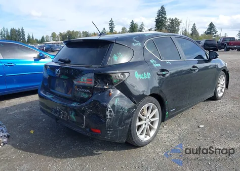 2013 Lexus Ct 200H from USA, damaged, VIN JTHKD5BH2D2155218